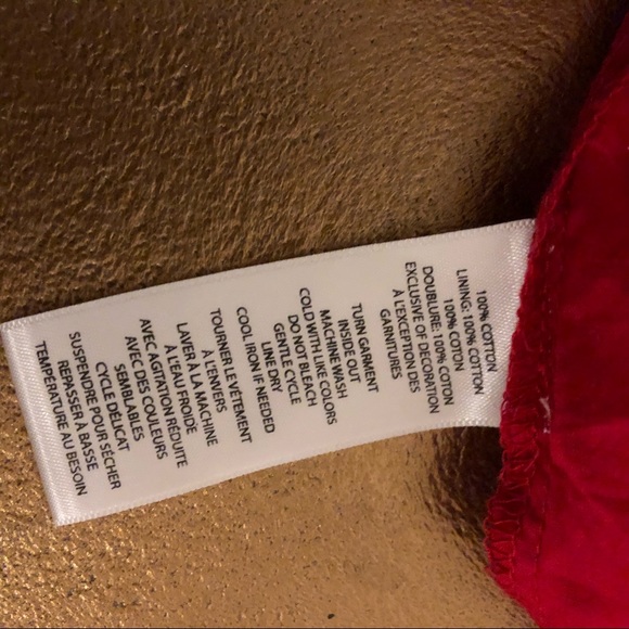 BEACHlunchLOUNGE red dress with tassels cute boho - Picture 5 of 6